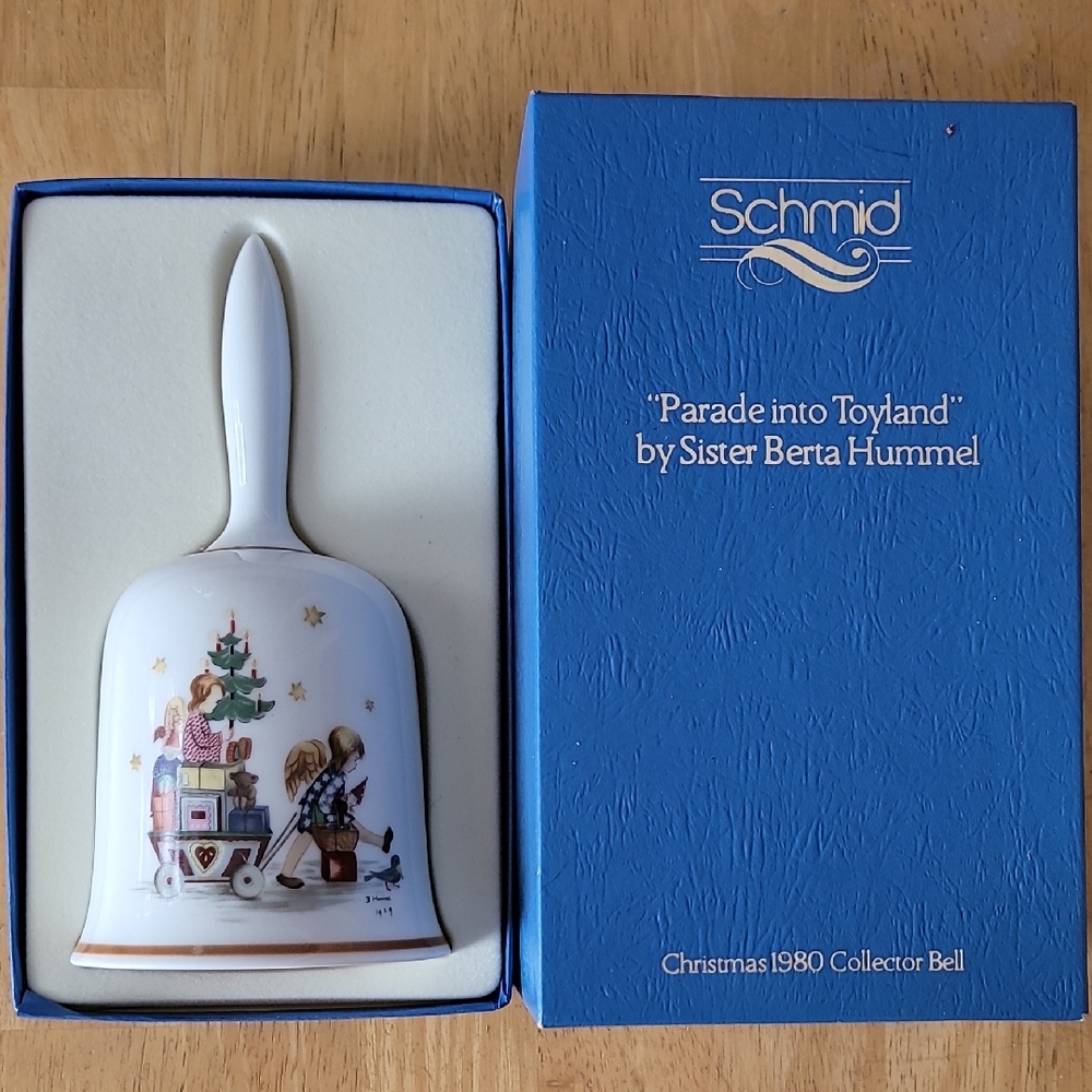 Schmid Hummel Christmas 1980 Collector Bell